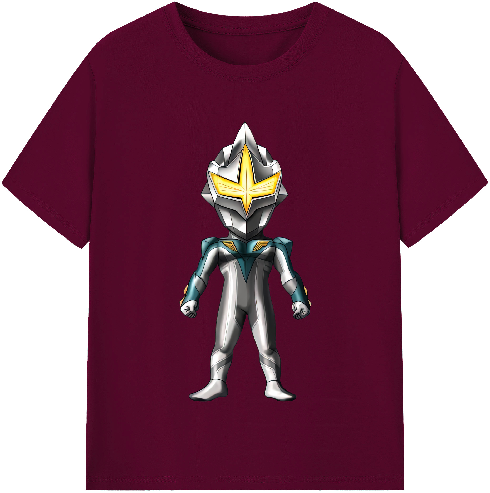 （画像用） ウルトラマン Ultraman レディースカジュアルプリントTシャツ（綿100％）